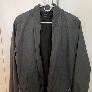 OBEY gray bomber jacket